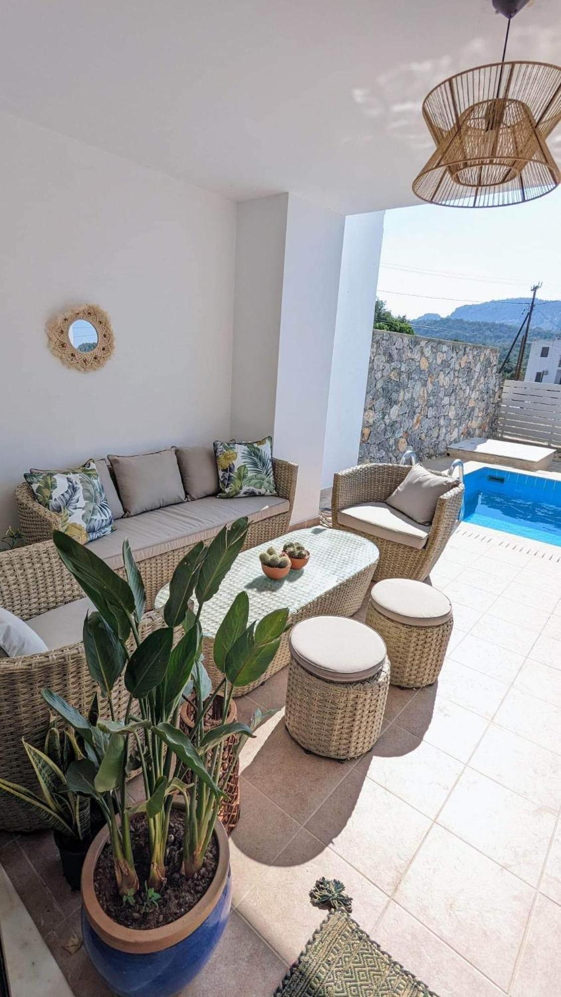 Casa Christiana, Lardos Villa Ngoại thất bức ảnh